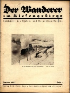 Der Wanderer im Riesengebirge, 1937, nr 1