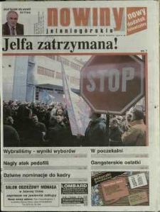 Nowiny Jeleniogórskie : tygodnik społeczny, R.49, 2006, nr 46 (2476)
