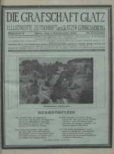 Die Grafschaft Glatz : Illustrierte Zeitschrift des Glatzer Gebirgsvereins, Jr. 24, 1929, nr 6