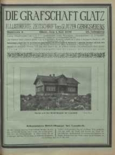 Die Grafschaft Glatz : Illustrierte Zeitschrift des Glatzer Gebirgsvereins, Jr. 25, 1930, nr 4