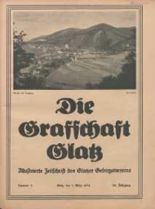 Die Grafschaft Glatz : Illustrierte Zeitschrift des Glatzer Gebirgsvereins, Jr. 29, 1934, nr 2