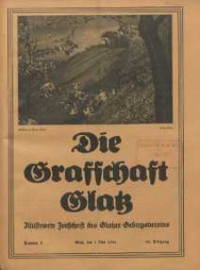 Die Grafschaft Glatz : Illustrierte Zeitschrift des Glatzer Gebirgsvereins, Jr. 29, 1934, nr 3