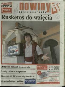 Nowiny Jeleniogórskie : tygodnik społeczny, R.50, 2007, nr 36 (2518)