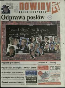Nowiny Jeleniogórskie : tygodnik społeczny, R.50, 2007, nr 38 (2520)