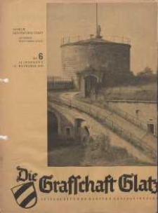Die Grafschaft Glatz : Illustrierte Zeitschrift des Glatzer Gebirgsvereins, Jr. 34, 1939, nr 6