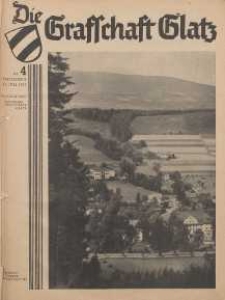 Die Grafschaft Glatz : Illustrierte Zeitschrift des Glatzer Gebirgsvereins, Jr. 36, 1941, nr 4