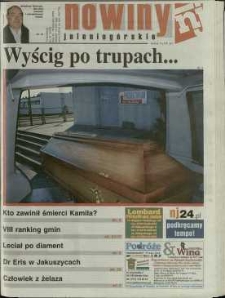 Nowiny Jeleniogórskie : tygodnik społeczny, R.51, 2008, nr 47 (2579)