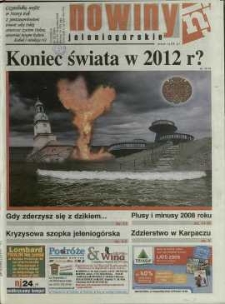 Nowiny Jeleniogórskie : tygodnik społeczny, R.51, 2008, nr 53 (2585)