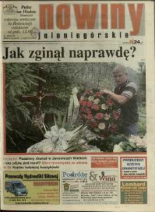 Nowiny Jeleniogórskie : tygodnik społeczny, R.52, 2009, nr 26 (2611)