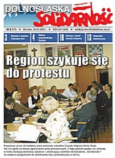 Dolnośląska Solidarność, 2008, nr 2 (270)