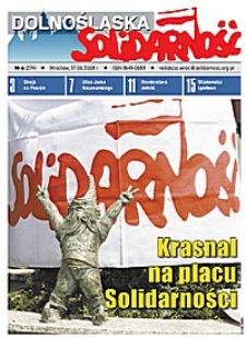 Dolnośląska Solidarność, 2008, nr 6 (274)