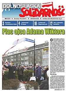 Dolnośląska Solidarność, 2009, nr 2 (282)