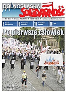 Dolnośląska Solidarność, 2009, nr 5 (285)
