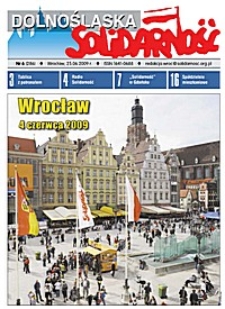 Dolnośląska Solidarność, 2009, nr 6 (286)
