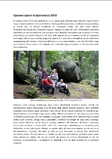 Lipcowy spacer krajoznawczy 2013 [Dokument elektroniczny]