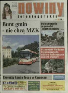 Nowiny Jeleniogórskie : tygodnik społeczny, R. 52, 2010, nr 33 (2669)
