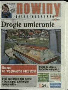 Nowiny Jeleniogórskie : tygodnik społeczny, R. 52, 2010, nr 37 (2673)