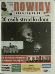 Nowiny Jeleniogórskie : tygodnik społeczny, R. 52, 2010, nr 39 (2675)