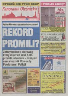 Panorama Oleśnicka: tygodnik Ziemi Oleśnickiej, 2004, nr 6 (876)
