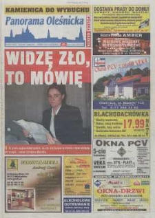 Panorama Oleśnicka: tygodnik Ziemi Oleśnickiej, 2004, nr 9 (879)
