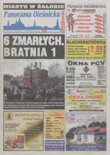 Panorama Oleśnicka: tygodnik Ziemi Oleśnickiej, 2004, nr 15 (885)