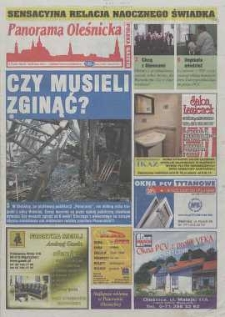 Panorama Oleśnicka: tygodnik Ziemi Oleśnickiej, 2004, nr 16 (886)