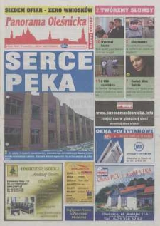 Panorama Oleśnicka: tygodnik Ziemi Oleśnickiej, 2004, nr 20 (890)