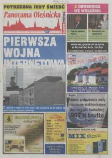 Panorama Oleśnicka: tygodnik Ziemi Oleśnickiej, 2004, nr 26 (896)
