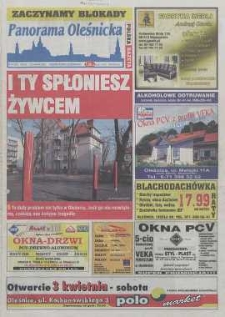Panorama Oleśnicka: tygodnik Ziemi Oleśnickiej, 2004, nr 27 (897)