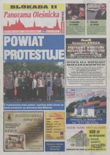 Panorama Oleśnicka: tygodnik Ziemi Oleśnickiej, 2004, nr 40 (910)