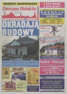 Panorama Oleśnicka: tygodnik Ziemi Oleśnickiej, 2004, nr 62 (932)