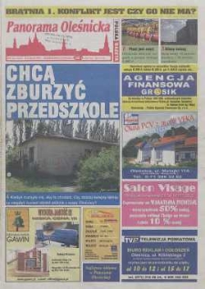 Panorama Oleśnicka: tygodnik Ziemi Oleśnickiej, 2004, nr 64 (934)