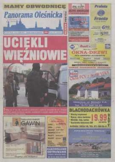 Panorama Oleśnicka: tygodnik Ziemi Oleśnickiej, 2004, nr 73 (943)