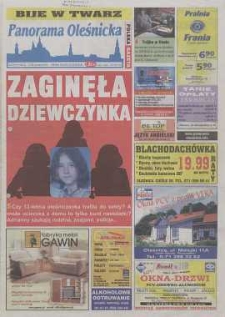 Panorama Oleśnicka: tygodnik Ziemi Oleśnickiej, 2004, nr 75 (945)