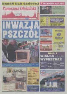 Panorama Oleśnicka: tygodnik Ziemi Oleśnickiej, 2004, nr 76 (946)