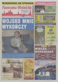 Panorama Oleśnicka: tygodnik Ziemi Oleśnickiej, 2004, nr 78 (948)
