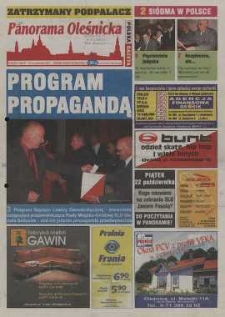 Panorama Oleśnicka: tygodnik Ziemi Oleśnickiej, 2004, nr 84 (954)
