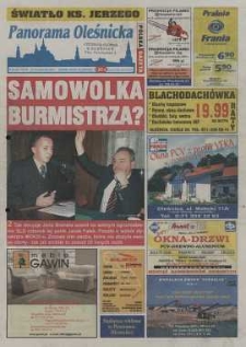 Panorama Oleśnicka: tygodnik Ziemi Oleśnickiej, 2004, nr 85 (955)
