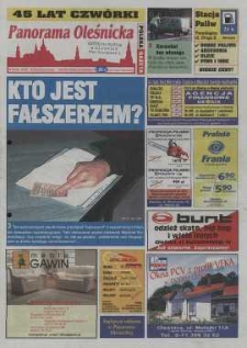 Panorama Oleśnicka: tygodnik Ziemi Oleśnickiej, 2004, nr 86 (956)