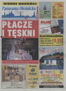 Panorama Oleśnicka: tygodnik Ziemi Oleśnickiej, 2004, nr 93 (963)