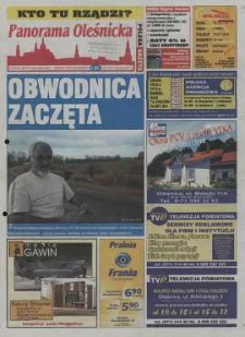 Panorama Oleśnicka: tygodnik Ziemi Oleśnickiej, 2004, nr 100 (970)