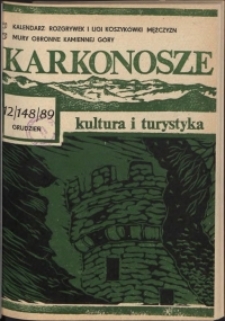 Karkonosze: Kultura i Turystyka, 1989, nr 12 (148)