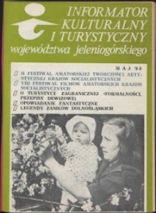 Informator Kulturalny i Turystyczny Województwa Jeleniogórskiego, 1980, nr 5