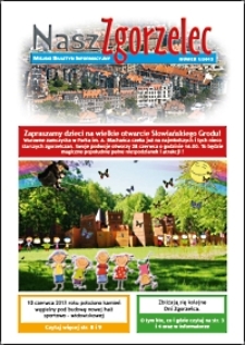 Nasz Zgorzelec : miejski biuletyn informacyjny, 2013, nr 1 [Dokument elektroniczny]