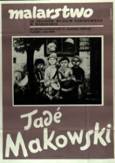 Tadé Makowski. Malarstwo ze zbiorów Muzeum Narodowego w Warszawie - plakat