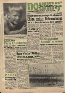 Nowiny Jeleniogórskie : magazyn ilustrowany ziemi jeleniogórskiej, R. 6, 1963, nr 10 (258)