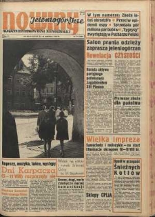 Nowiny Jeleniogórskie : magazyn ilustrowany ziemi jeleniogórskiej, R. 6, 1963, nr 32 (280)