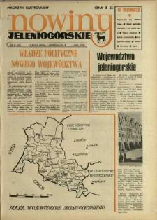 Nowiny Jeleniogórskie : magazyn ilustrowany, R. 18, 1975, nr 23 (881)
