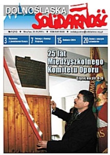 Dolnośląska Solidarność, 2010, nr 1 (293)