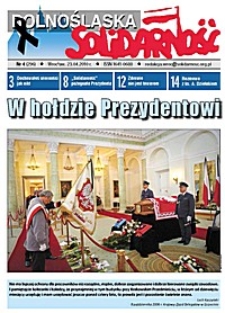 Dolnośląska Solidarność, 2010, nr 4 (296)